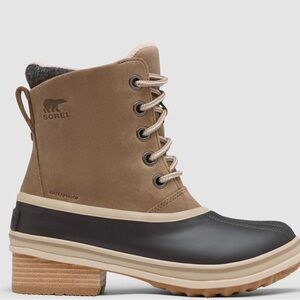 Sorel Women’s Brown and Black Leather Boots